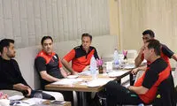 پورعلی گنجی در اردوی تیم امید