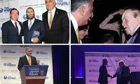«رضا پهلوی» در مراسم حامیان اسرائیل