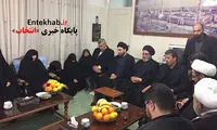 معاون نصرالله و عمار حکیم در بیت آیت الله هاشمی