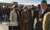 مصباح در صف رأی‌گیریِ حرم رضوی