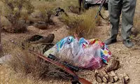 دستگیری 4 شکارچی همراه با لاشه 3 آهو