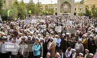 تجمع اعتراضی طلاب و روحانیان قم