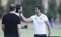 ملاقات نیکبخت و فرهاد به یاد دوران جوانی