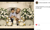 مراسم اولین تولد فرزند محسن تنابنده