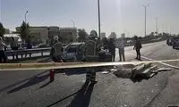 تصادف خونین پراید با وانت