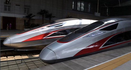 سریع ترین قطار دنیا در چین