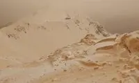 بارش برف نارنجی، اروپا را شگفت‌زده کرد