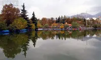 طبیعت پائیزی تهران