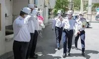 سلام نظامی رئیس راهور تهران برای پزشکان