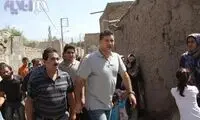 بازدید علی دایی از مناطق زلزله زده +عکس