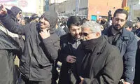 جانشین حاج قاسم در راهپیمایی ۲۲بهمن
