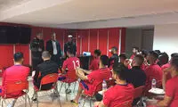 مراسم معارفه سرپرست پرسپولیس برگزار شد