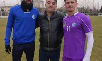 پدرِ «عماد» در تمرین استقلال