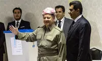 بارزانی رأی خود را به صندوق انداخت