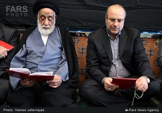 عکس: مراسم ترحیم پدر مداح معروف تهرانی