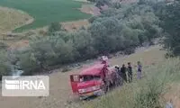 ۴کشته در واژگونی مینی‌بوس در سقز