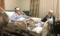عیادت ناطق از رئیس بنیاد شهید