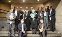 اعضای شورای شهر تهران از برج آزادی بازدید کردند