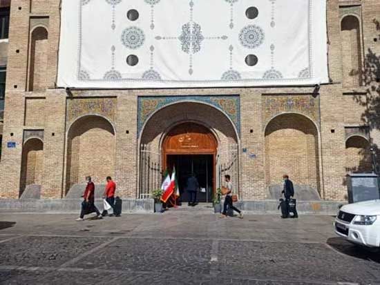 بازگشایی قدیمی‌ترین در کاخ جهانی گلستان