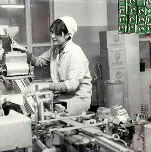 کارخانه آدامس خروس در دهه ۵۰