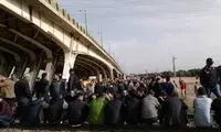 معترضان هپکو، راه آهن شمال - جنوب را بستند