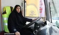 نخستین راننده زن اتوبوس آمبولانس در ایران