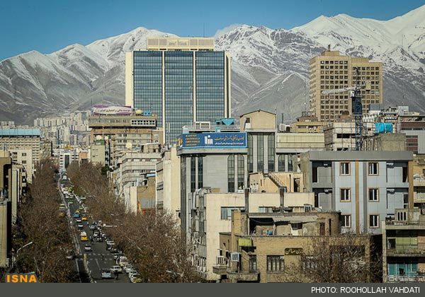 گزارش تصویری از آسمان آبی تهران