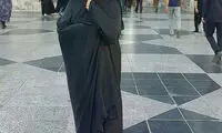 لیلی گلستان در حرم امام رضا(ع)