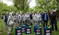 اهدای اقلام بهداشتی به مراکز خیریه در ماه میهمانی خدا