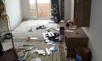 زنی همسر و فرزندانش را با چاقو کشت