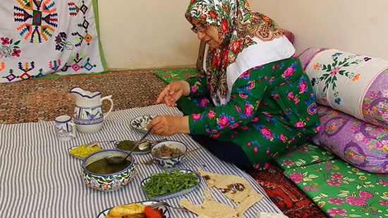 ثبت غذای بنفش رنگی به نام «قروت»