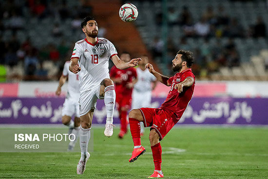 دیدار تیم‌های ملی فوتبال ایران و سوریه