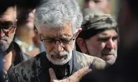 عکسی متفاوت از حدادعادل در مراسم گِل‌مالی