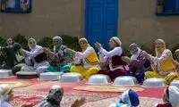 «لگن نوازیِ» ۱۰۰نفره بانوان در مازندران
