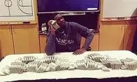 عکس جنجالی ستاره NBA
