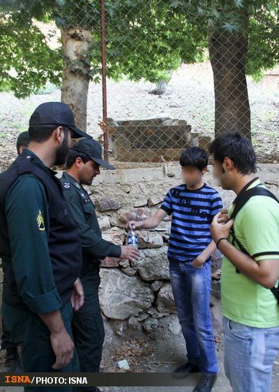 برخورد با روزه‌ خواری در كوهستان‌ +عکس