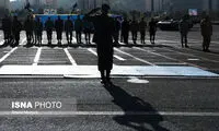 صبحگاه مشترک یگان‌های نمونه ارتش