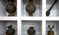 نمایش جام باستانی گیلان با قدمت ۲هزار سال