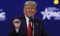 اولین حضور عمومی ترامپ پس از ترک کاخ سفید