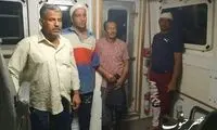 تصویر افراد نجات یافته از‌ شناور‌ بهبهان