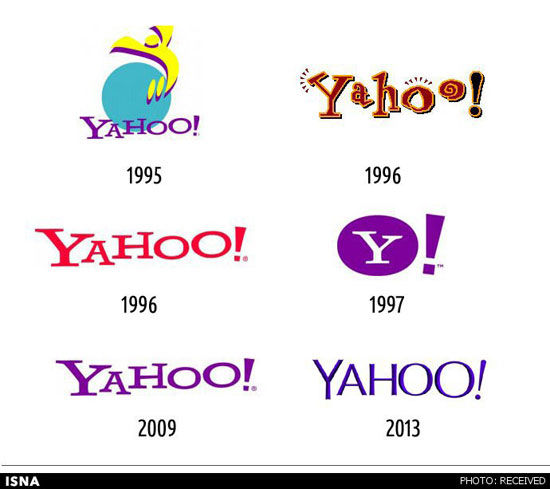 تغییر لوگوی شرکت های معروف در گذر زمان