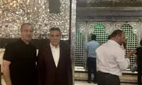 ادای نذر مدیرعامل پرسپولیس بعد از بُرد در دربی