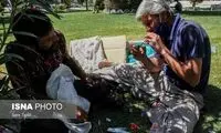 زخم اعتیاد بر میدان تاریخی «مشتاق» کرمان