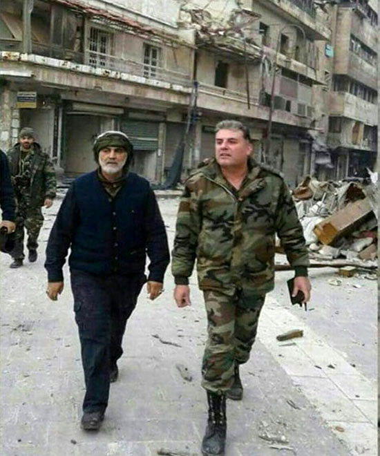 سردار سلیمانی را در حلب ببینید