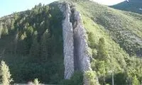 سرسره شیطان در یوتای آمریکا +عکس