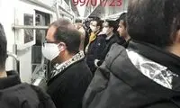 تصویری از ‌وضعیت امروز مترو تهران