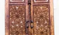 قدیمی‌ترین درِ چوبی حرم امام رضا (ع)