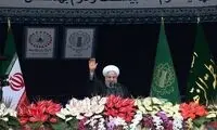 قدردانی روحانی از حضور مردم در مراسم ۲۲ بهمن