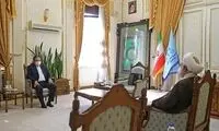 جهانگیری به دفتر رئیس قوه قضائیه رفت