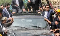 روحانی در محل حادثه معدن آزادشهر